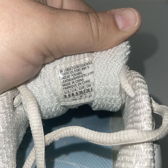 Sketchers Shape Ups Womens Walking Toning Shoe SN11803 White Blue Silver Sz 9.5 - Picture 9 of 10